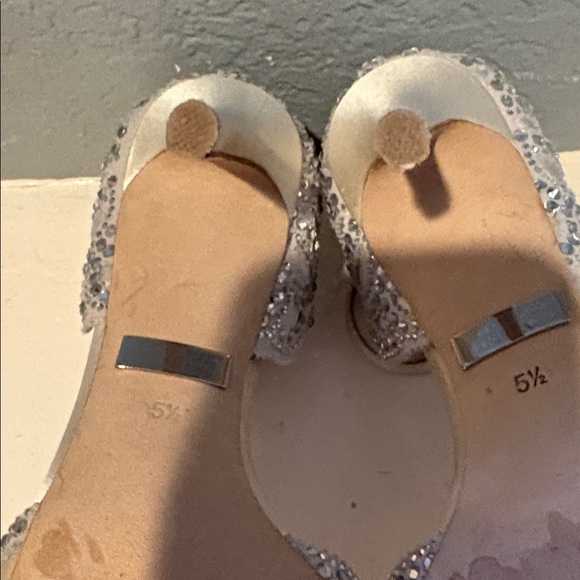 Badgley Mischka Roxy Ankle Strap Heels - Picture 7 of 7